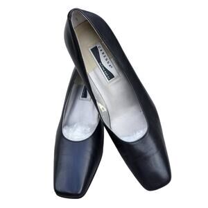 Caressa Classic Leather Comfort Pumps Heels 8.5W
